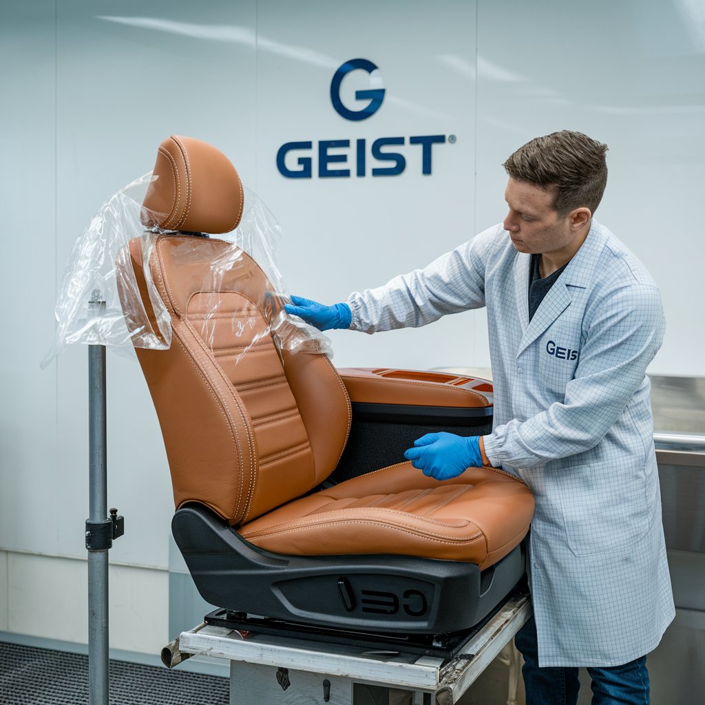 Geist révolutionne l’entretien du cuir automobile avec sa technologie enzymatique brevetée (EP 3564321B1)